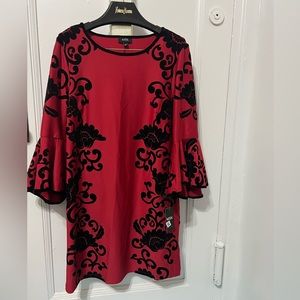 M S K NEW WOMEN’S DRESS size L 100% POLYESTER